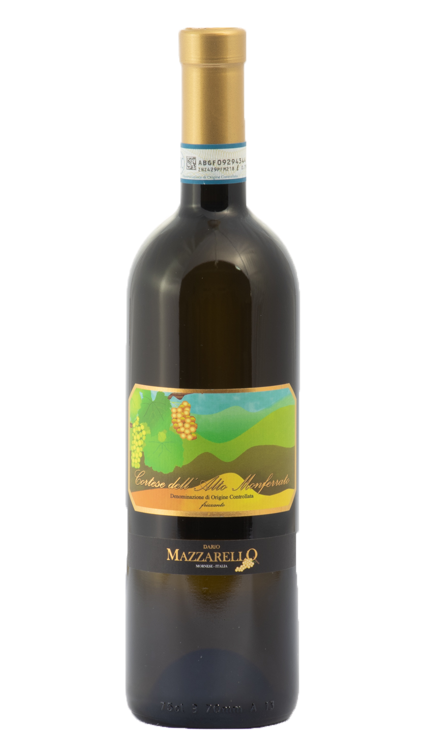 Immagine bottiglia di vino tipologia Cortese frizzante